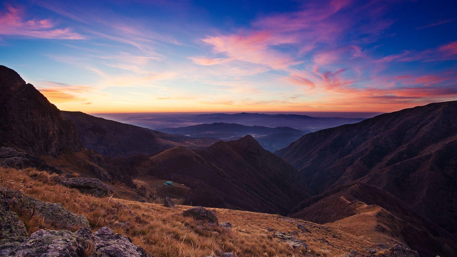 Bulgarien, Balkan, Berge, Himmel, Landschaft, 1920x1080 Full HD Desktop