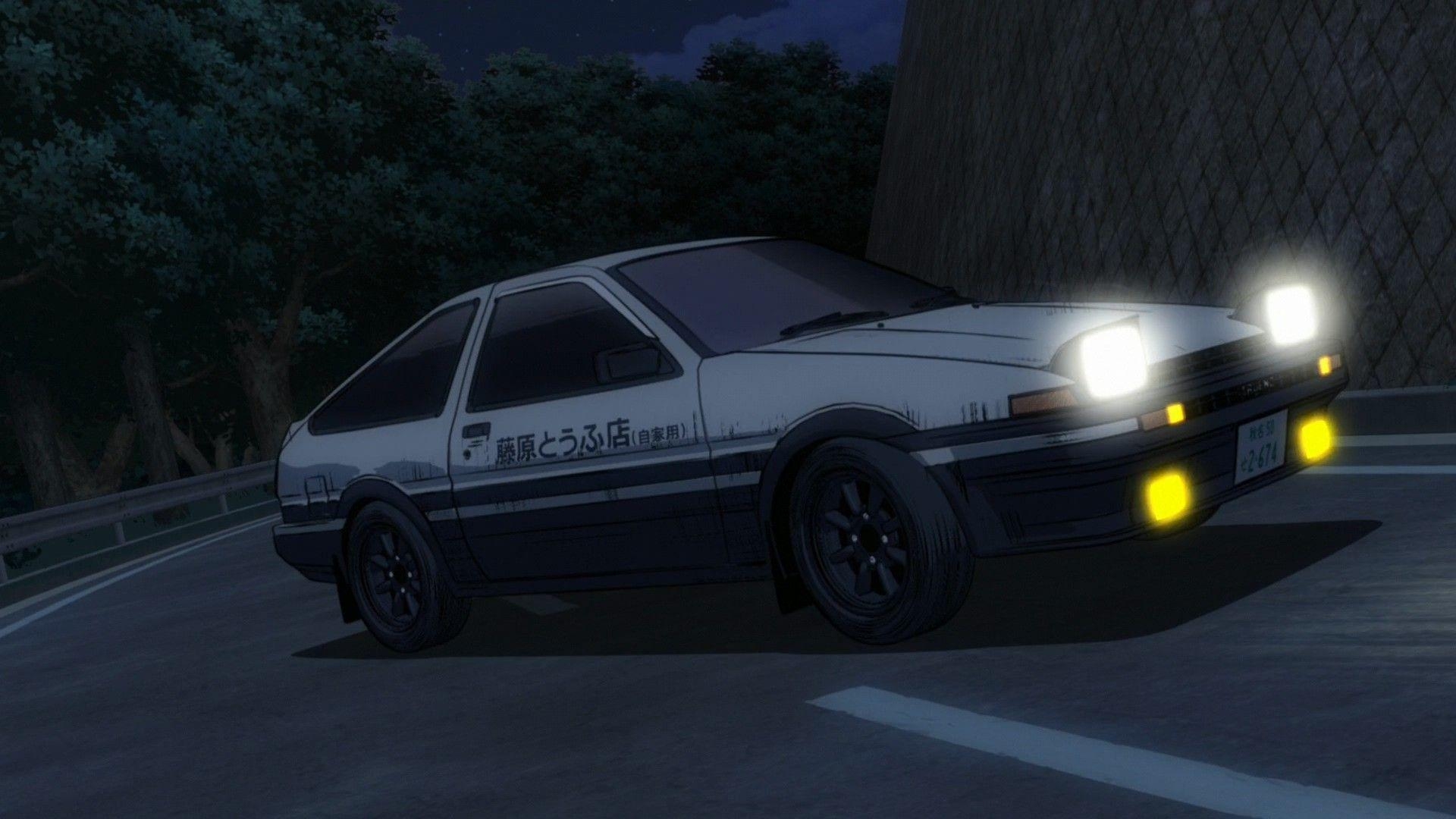 Initial D, Anime, Hintergrund, Autos, Serie, 1920x1080 Full HD Desktop