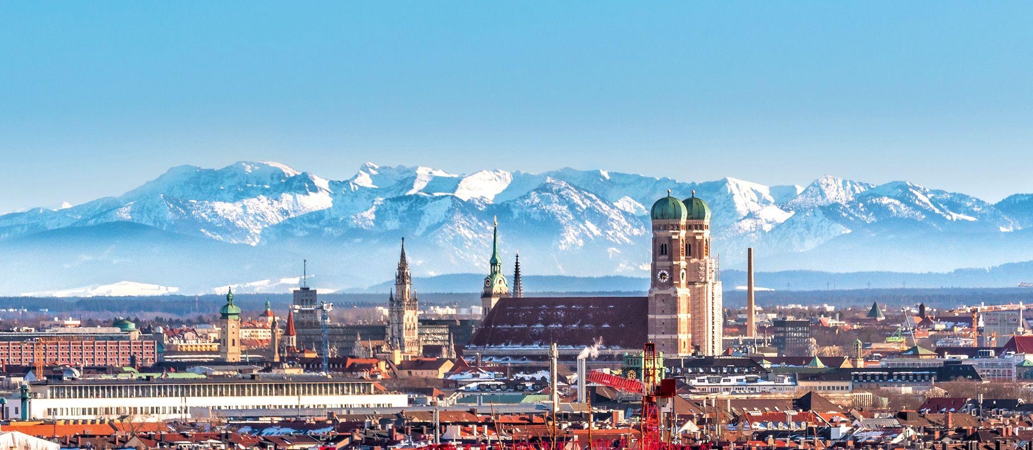 München, erstaunlich, HD, Stadt, Fotografie, 2050x900 Dual Screen Desktop