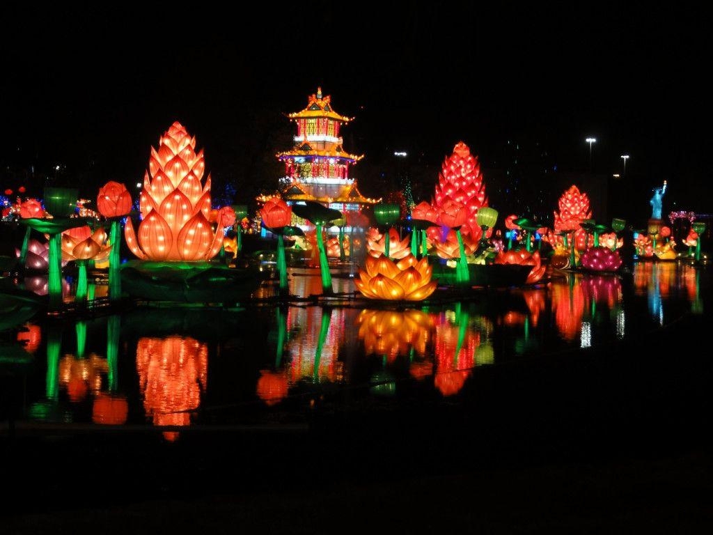 Chinesisches Laternenfest, Feiertag, Feier, Lichter, atemberaubend, 1030x770 HD Desktop