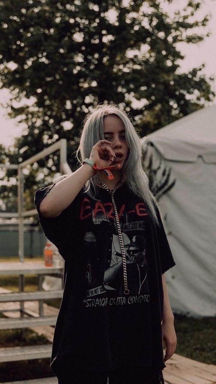 Billie Eilish, Bild, Künstler, Hintergrund, Popstar, 720x1280 HD Handy