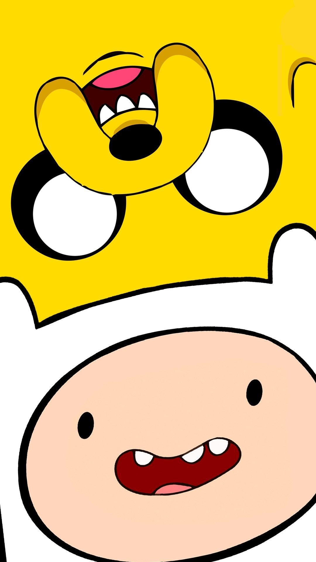 Finn, Jake, 1080x1920, Cartoon, Wallpaper, 1080x1920 Full HD Handy