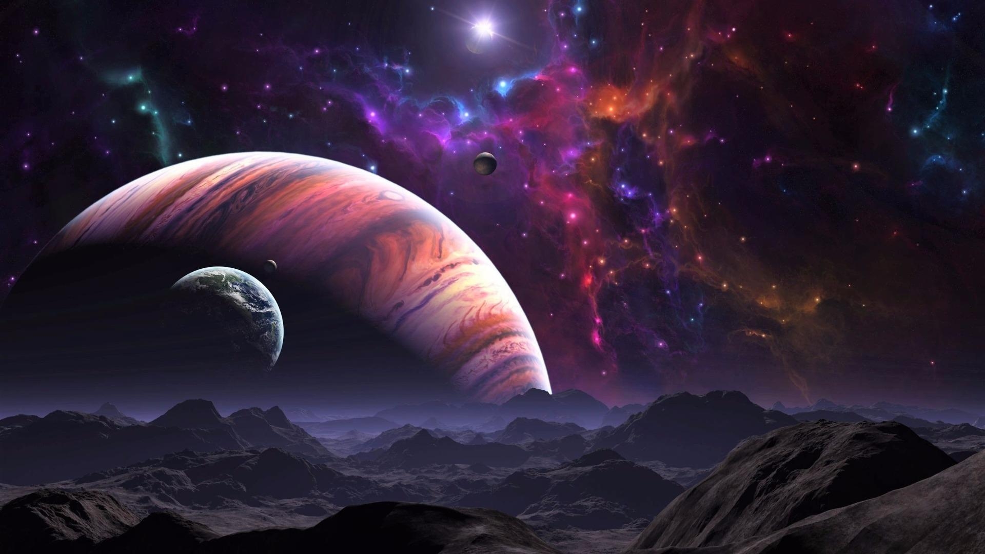 Planeten, Weltraum, HD, Hintergrundbild, Universum, 1920x1080 Full HD Desktop