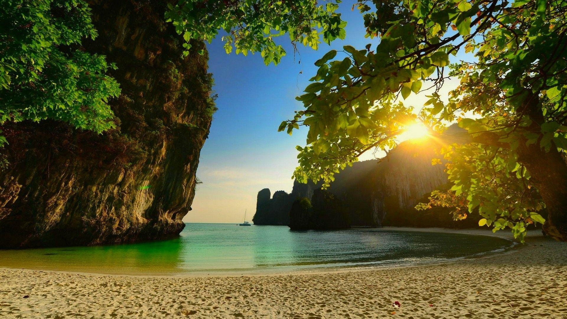 Ko Lanta Insel, Thailand, Natur, HD, Boot, 1920x1080 Full HD Desktop