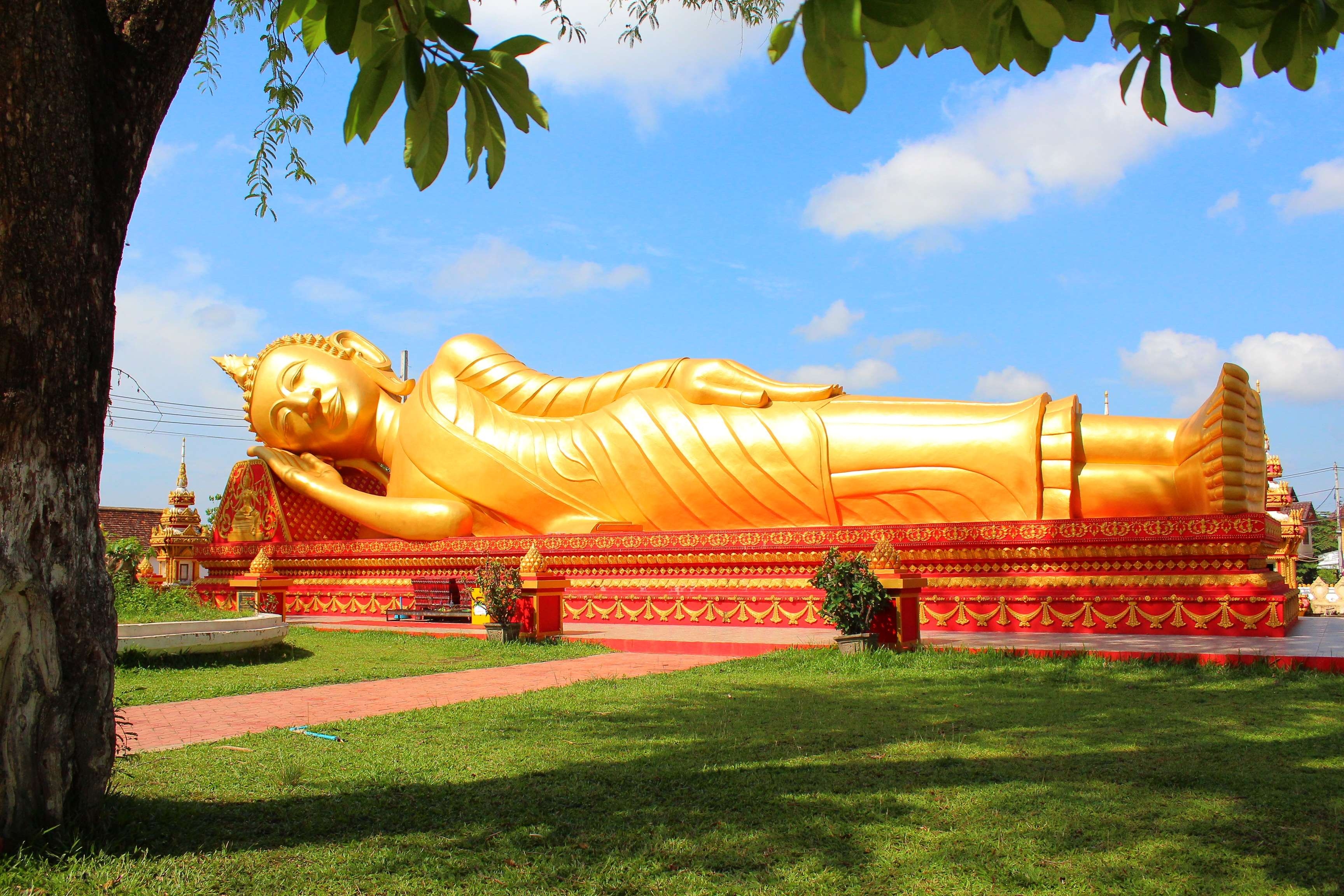 Laos, Buddhismus, Wahrzeichen, Tempel, Reise, 3460x2310 HD Desktop