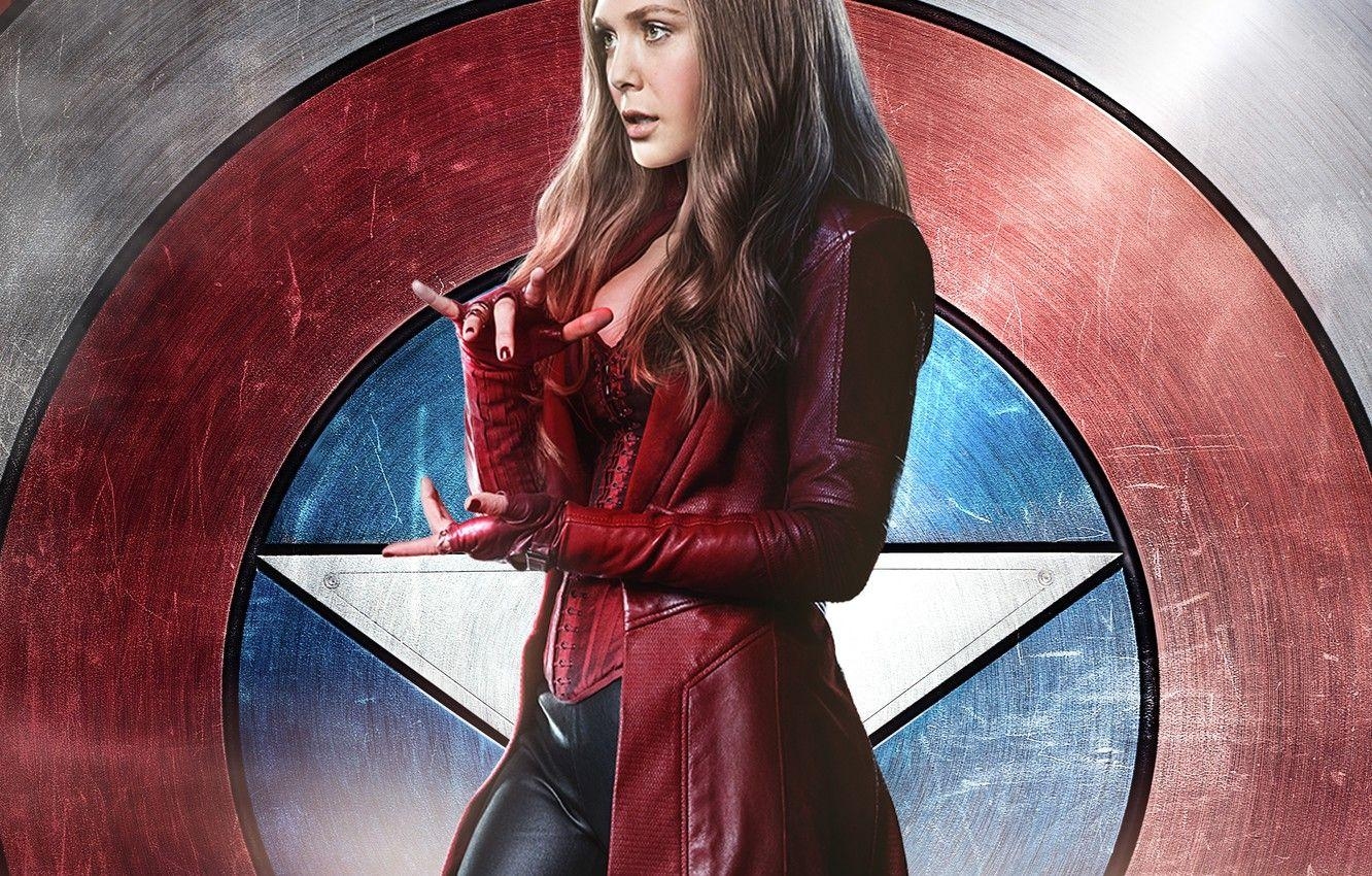 Scarlet Witch, Elizabeth Olsen, Wanda Maximoff, Avengers, Filmcharakter, 1340x850 HD Desktop