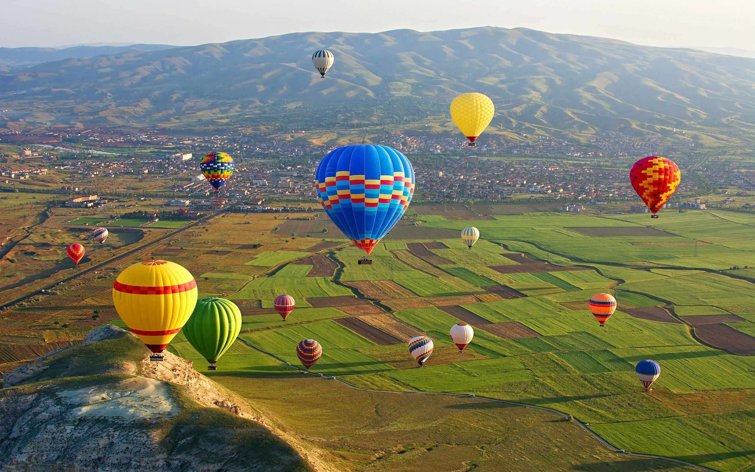 Kappadokien, Göreme, Nationalpark, Türkei, Bunt, 2880x1800 HD Desktop