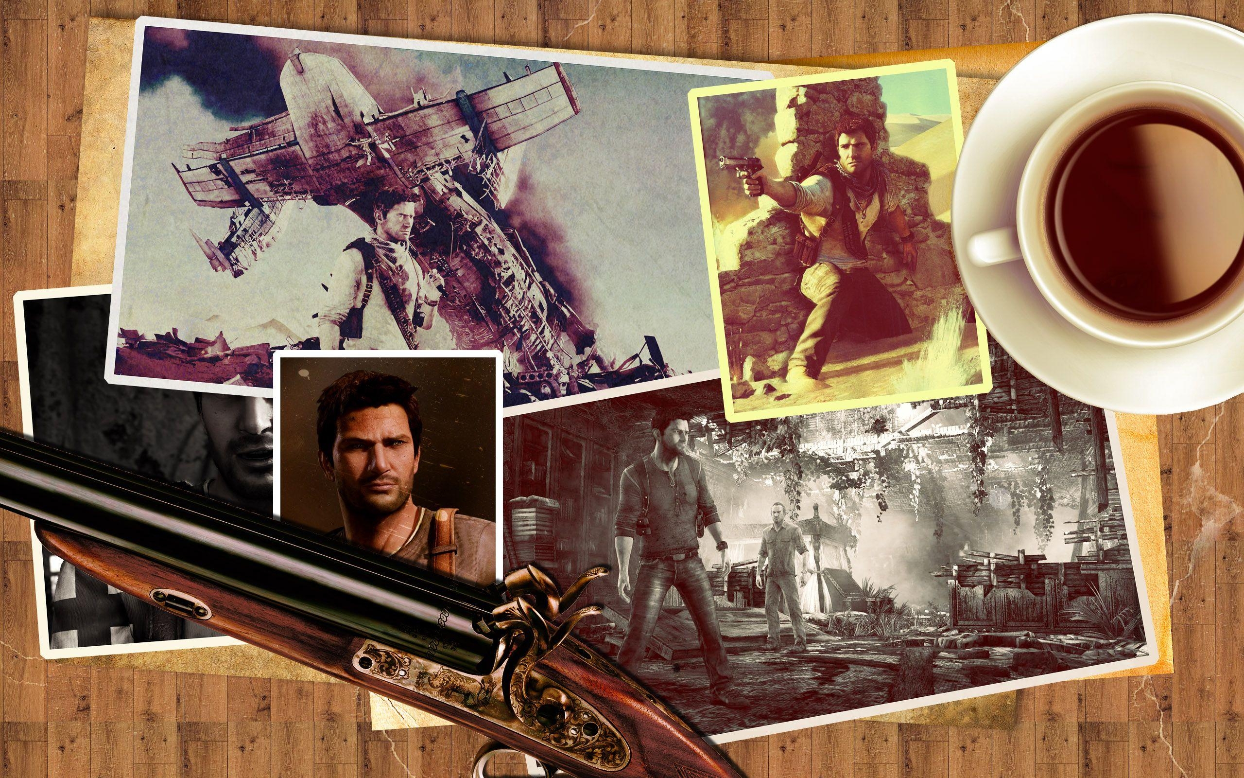 Uncharted Forschung, Handykunst, Abenteuer, Actionreihe, Hintergrund, 2560x1600 HD Desktop