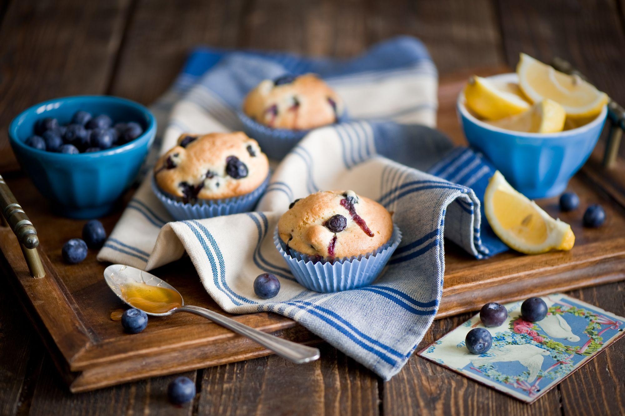 Blaubeermuffins, Lecker, Backen, Bild, Küche, 2000x1340 HD Desktop