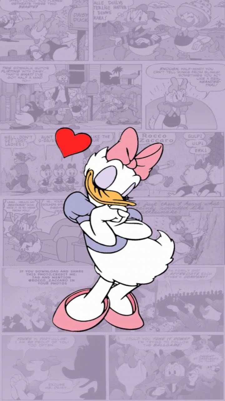 Daisy Duck, Zeichentrick, Bild, Charakter, Animation, 720x1280 HD Handy