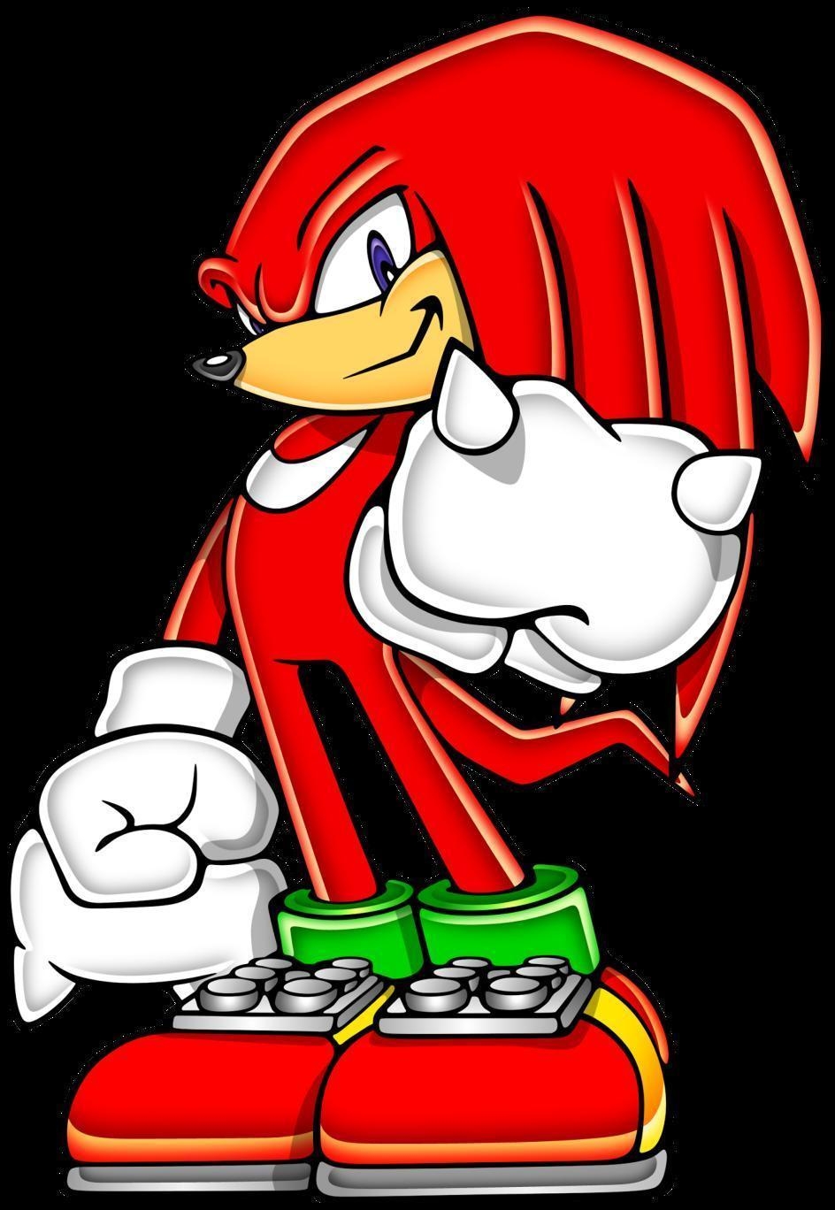 Knux, Echidna, Action, Gaming, Charakter, 950x1370 HD Handy