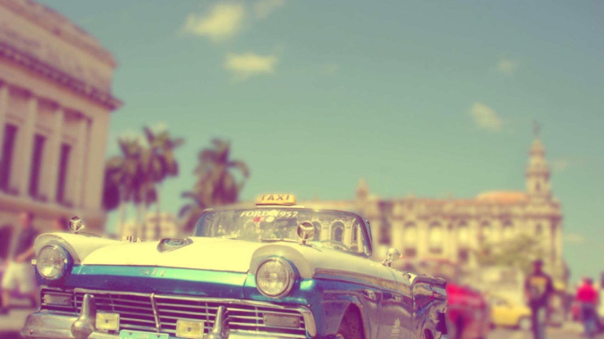 Kuba, Ford, Vintage, Autos, Klassisch, 1920x1080 Full HD Desktop