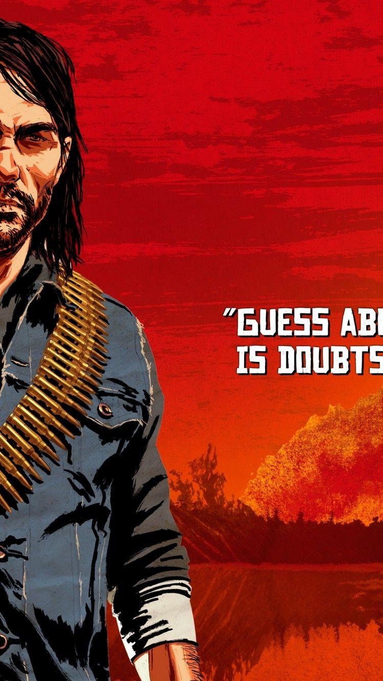 John Marston, Red Dead, Wild West, Gaming, 750x1340 HD Handy