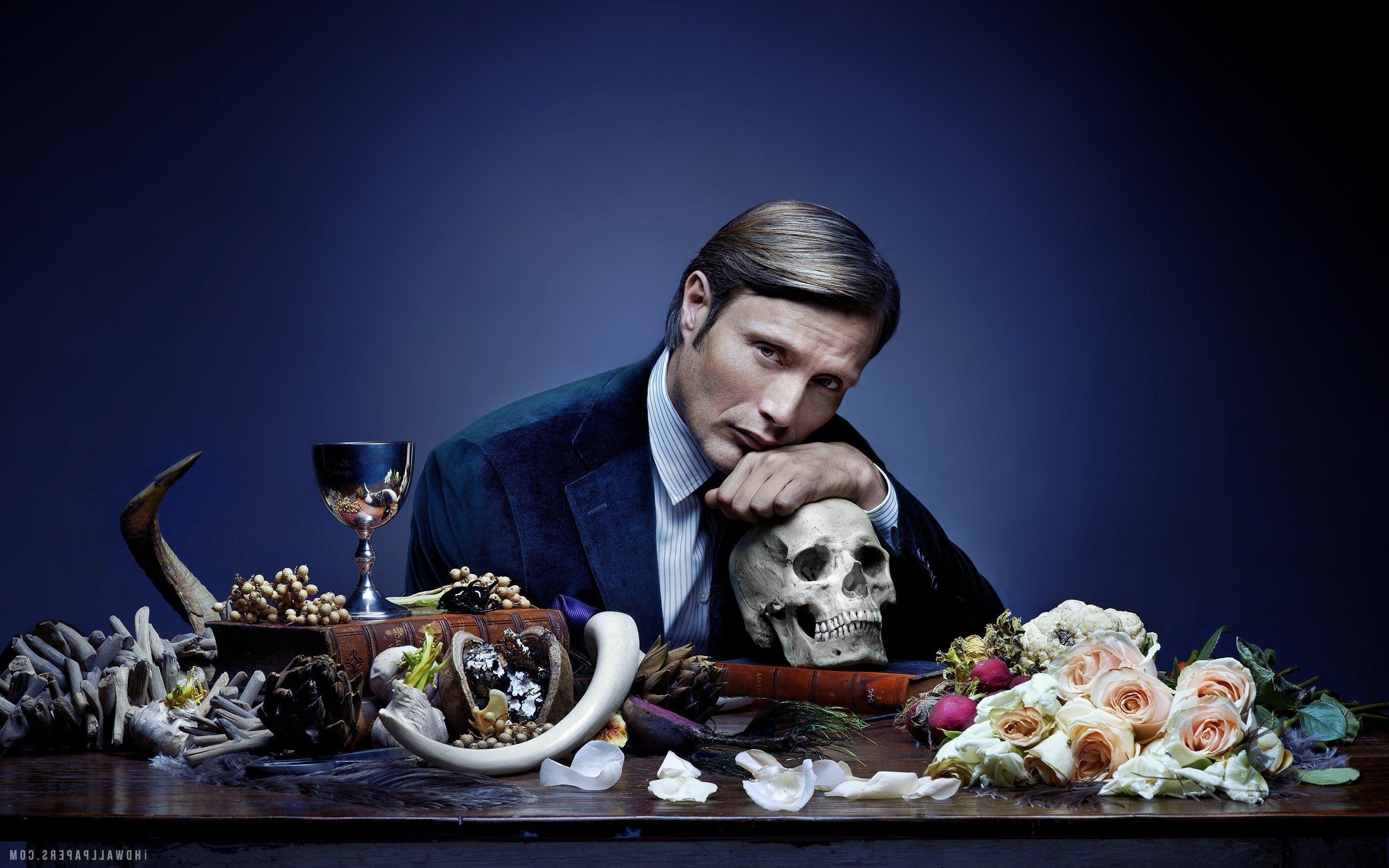 Mads Mikkelsen, Hannibal, HD, TV-Serie, Thriller, 2880x1800 HD Desktop