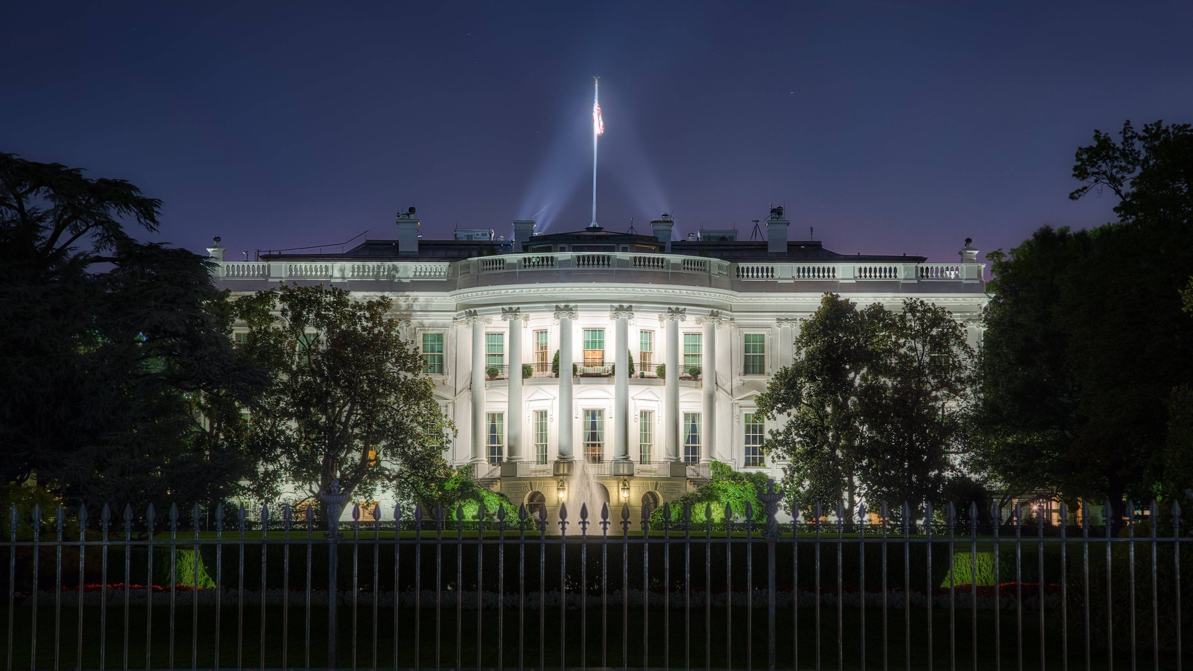 Weiße Haus, Washington, Hintergrund, Reisen, Regierung, 3840x2160 4K Desktop