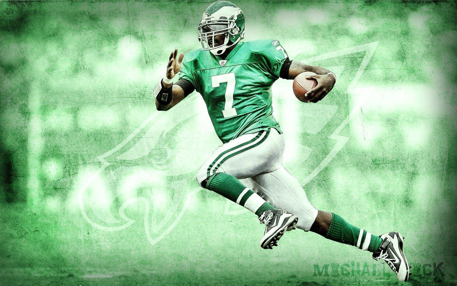 Michael Vick, Sport, Hintergrund, Football, Spieler, 1600x1000 HD Desktop