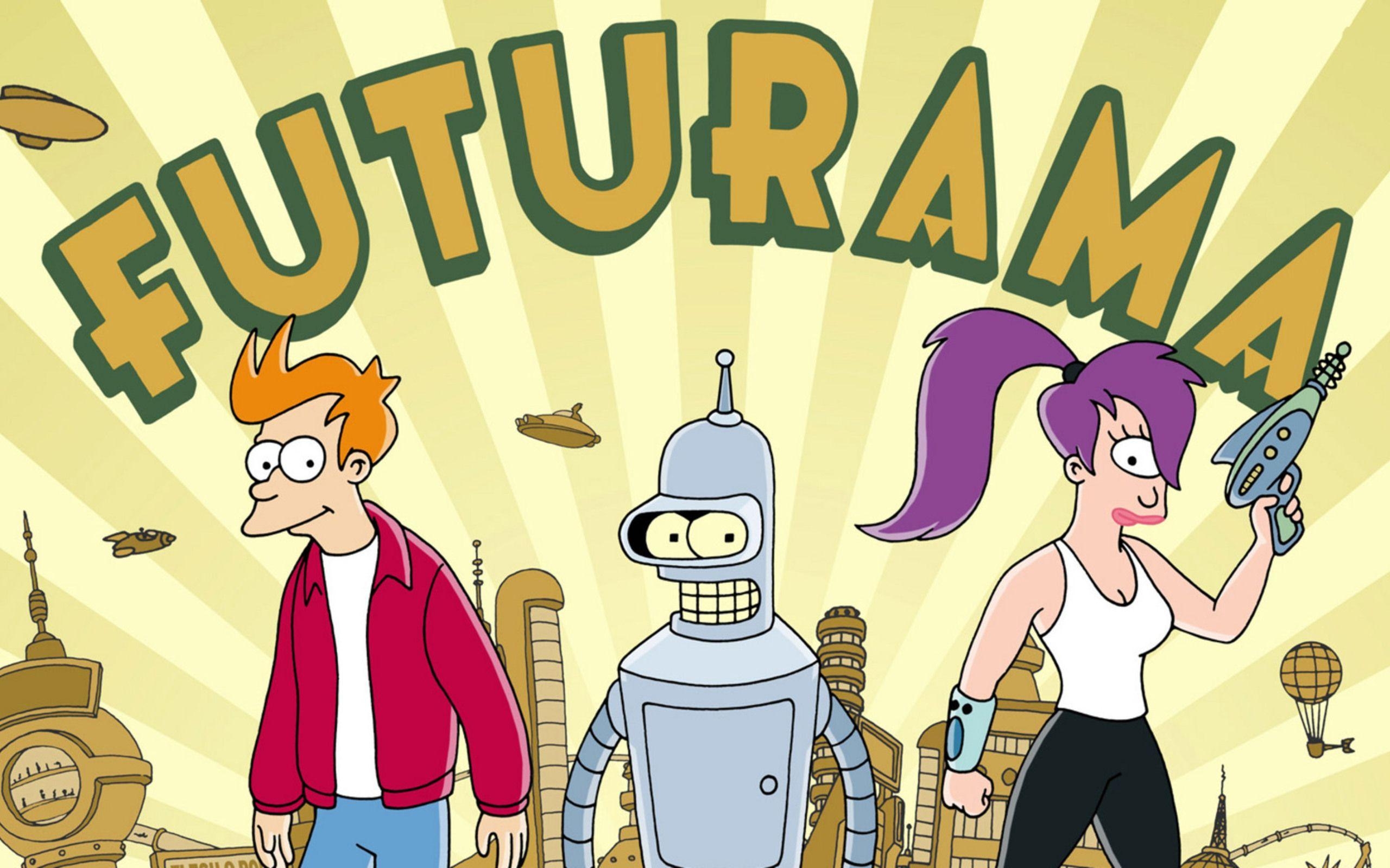 Futurama, Cartoons, HD Wallpaper, Desktop, Download, 2560x1600 HD Desktop