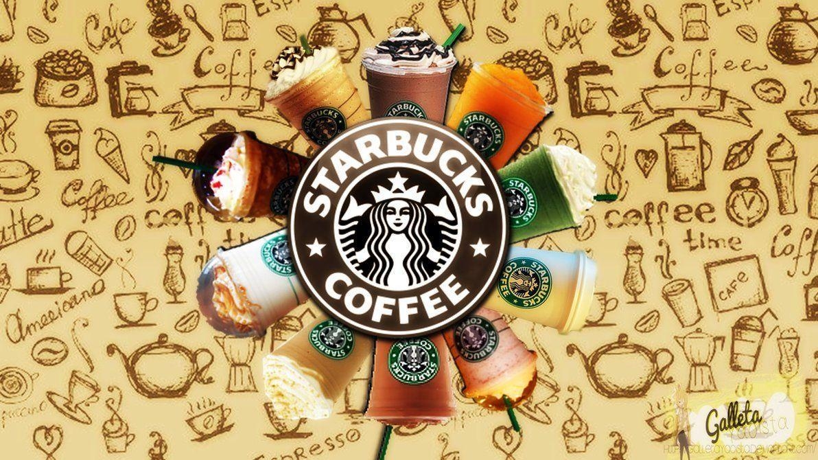 Starbucks, Hintergrund, Kaffeekultur, Logo, Bild, 1200x670 HD Desktop