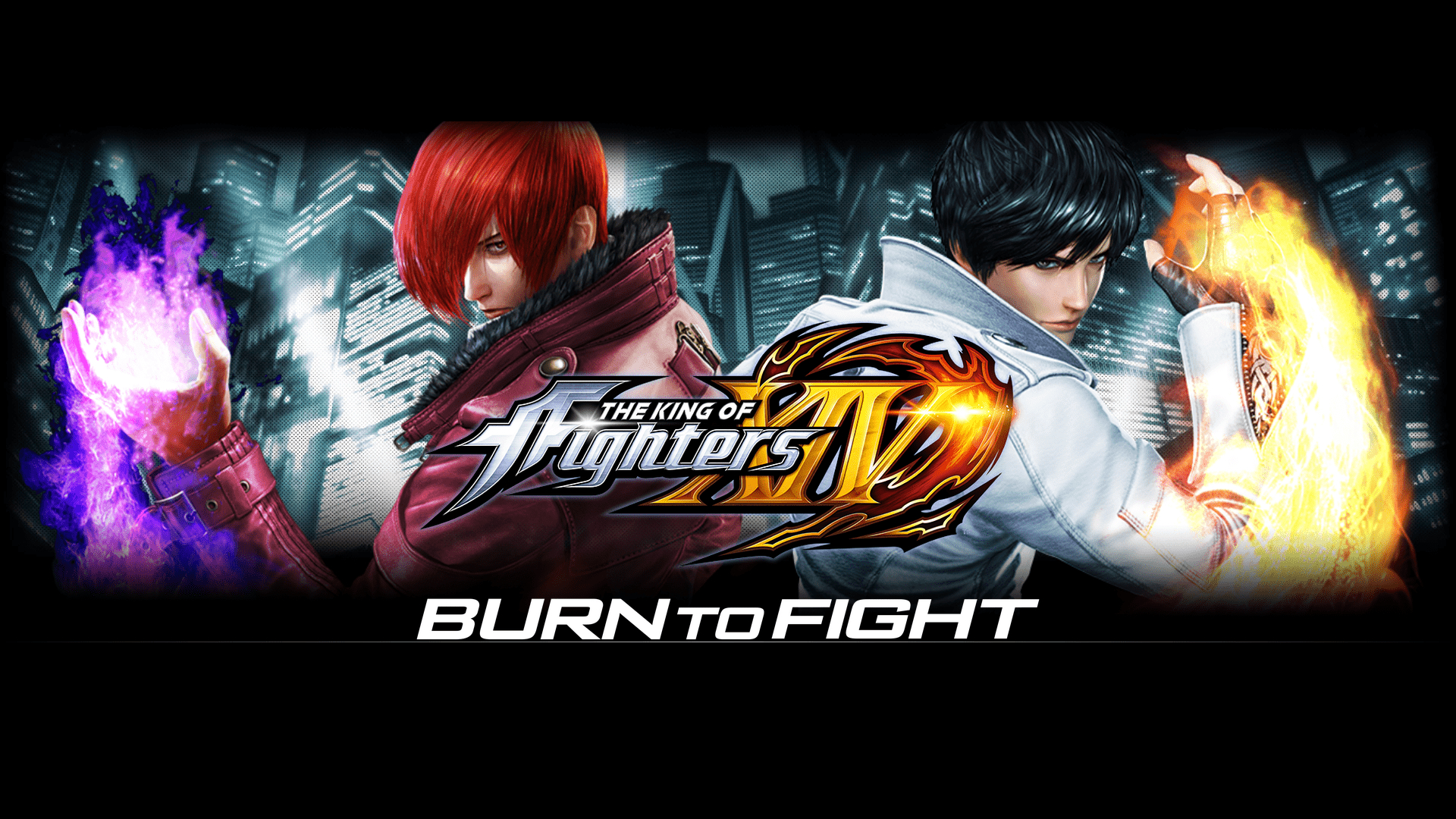 Iori Yagami, Kyo Kusanagi, King of Fighters, KOF, Charaktere, 1920x1080 Full HD Desktop