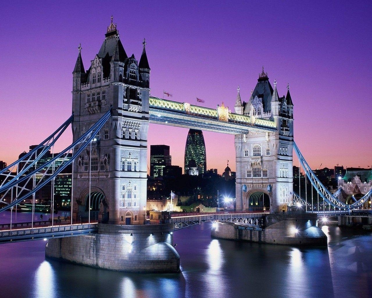 Tower Bridge, London, England, Bascule, Hintergrundbild, 1280x1030 HD Desktop