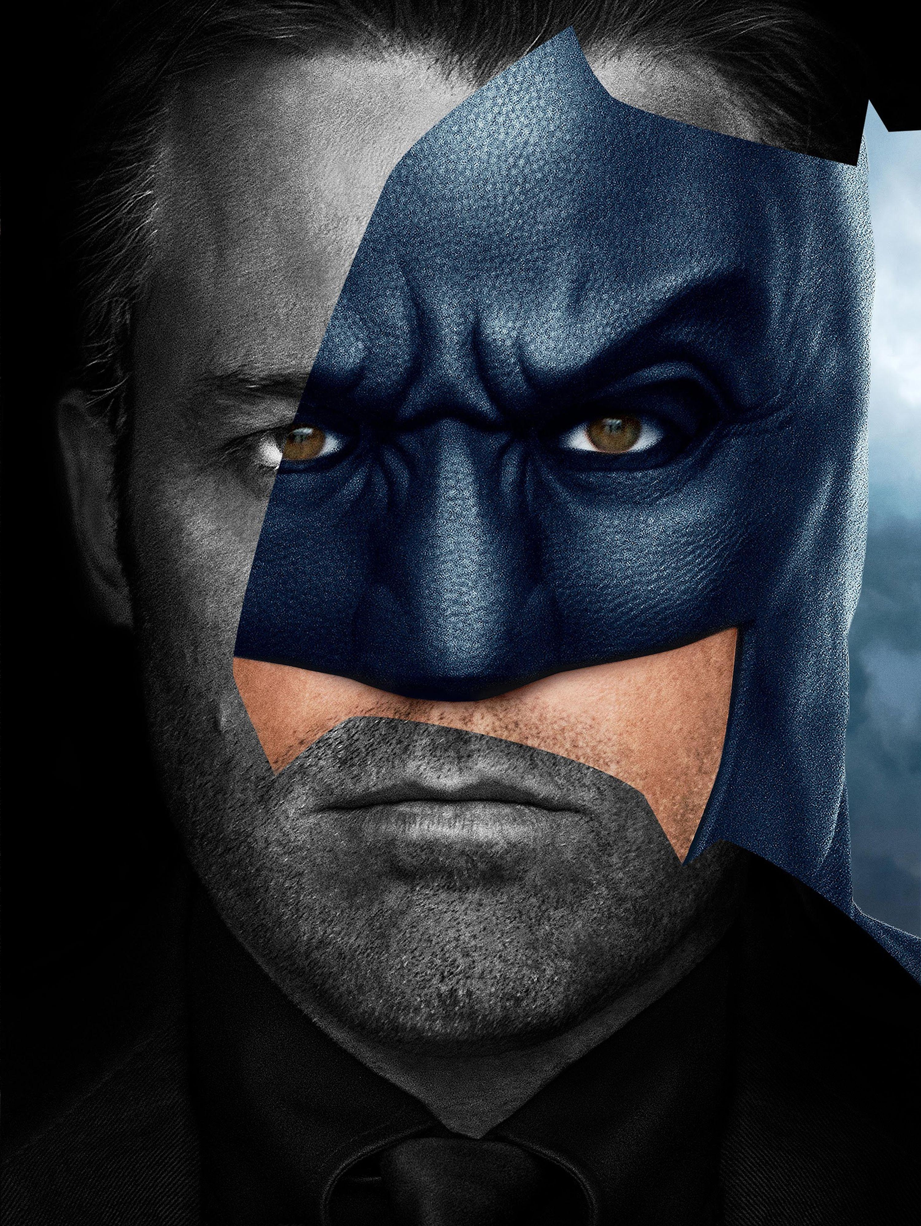 Batman, Ben Affleck, Justice League, Episch, 3000x4000 4K Handy