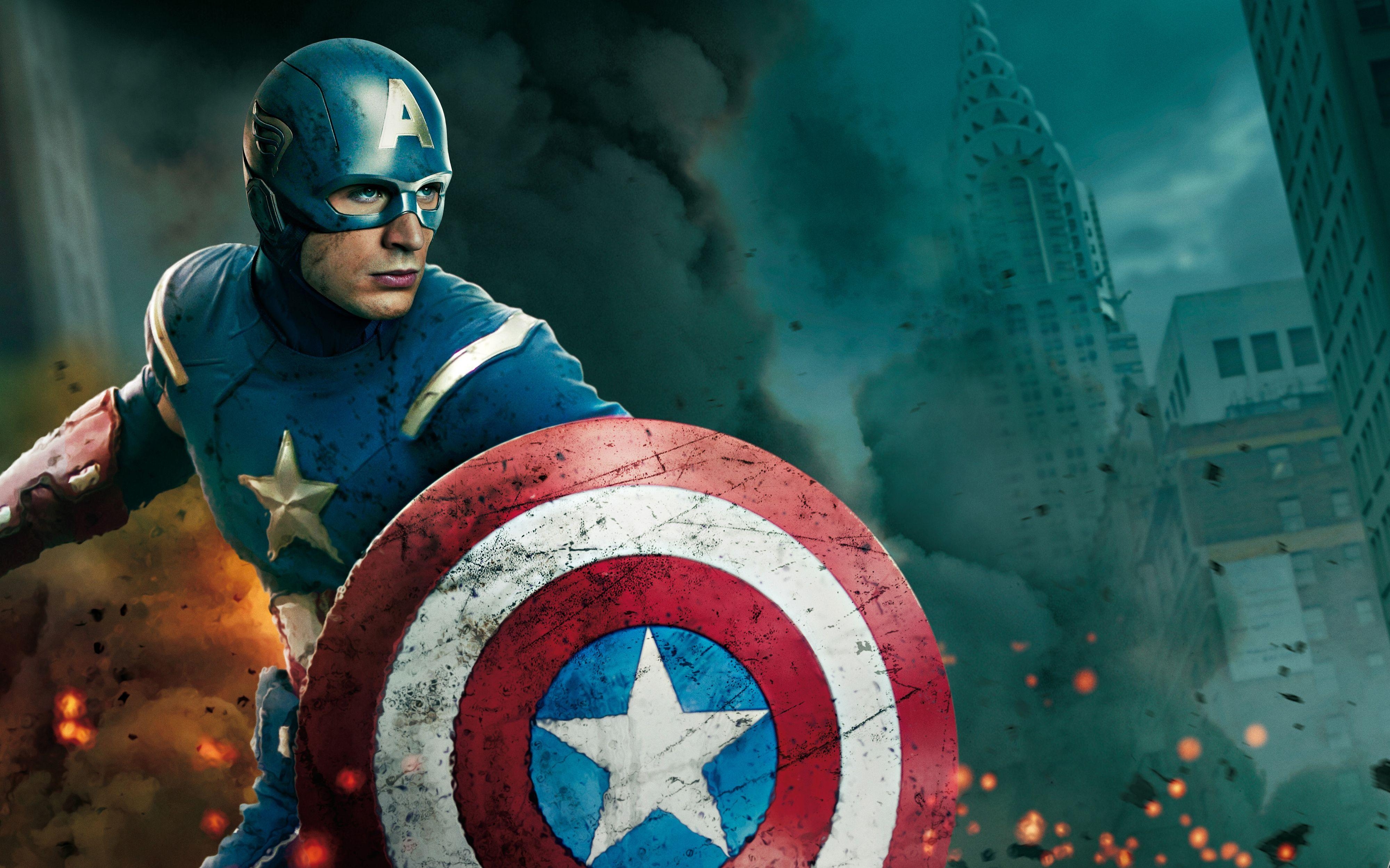 Avengers, Captain America, Superhelden, HD, Filme, 4000x2500 4K Desktop