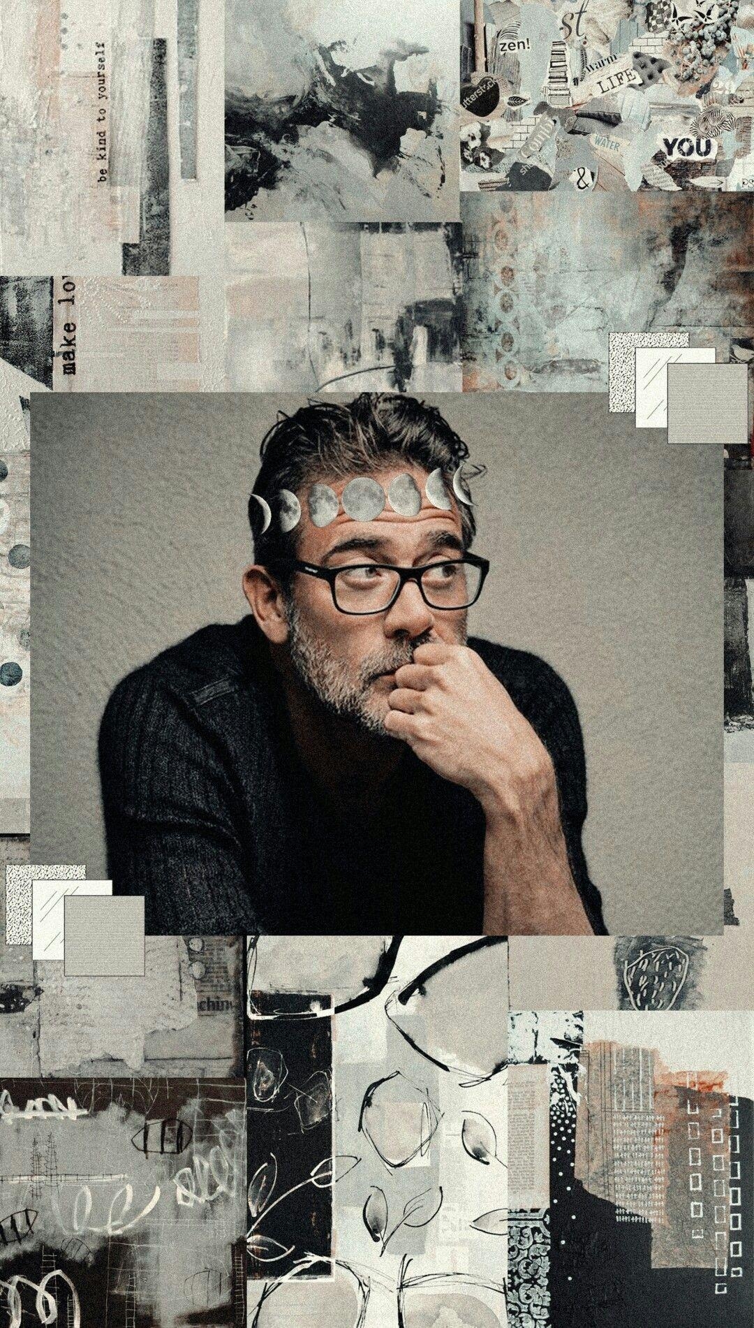 Jeffrey Dean Morgan, Netflix, Collage, Serien, Filme, 1080x1910 HD Handy