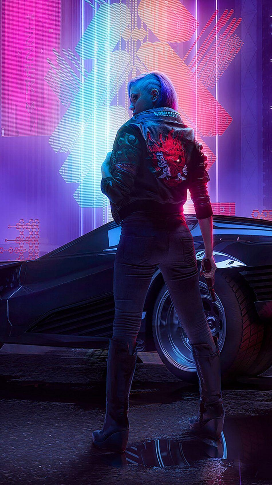 Cyberpunk 2077, Futuristisch, Voll HD, Mobil, Kostenlos, 950x1690 HD Handy