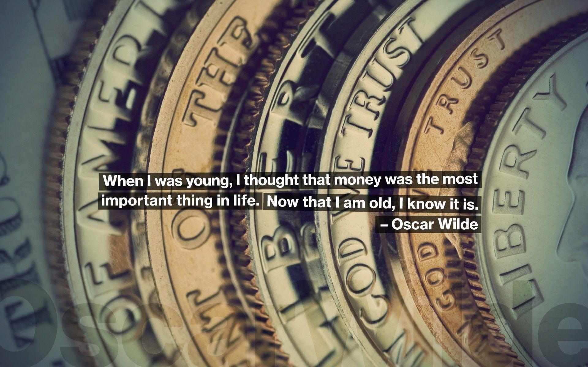 Oscar Wilde, Geldzitate, Typografie, Schriftsteller, Literatur, 1920x1200 HD Desktop