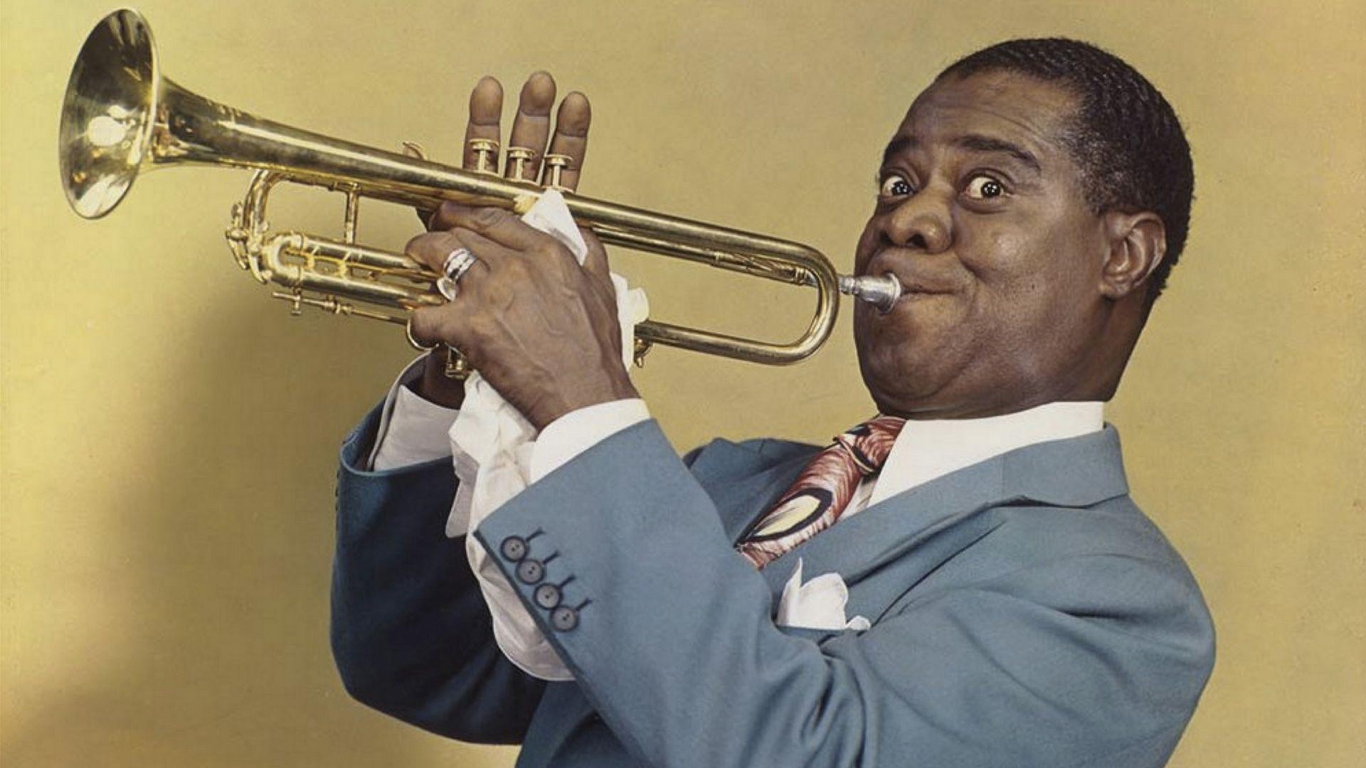 Louis Armstrong, Musik, Jazz-Ikone, Trompeter, Klassik, 1920x1080 Full HD Desktop