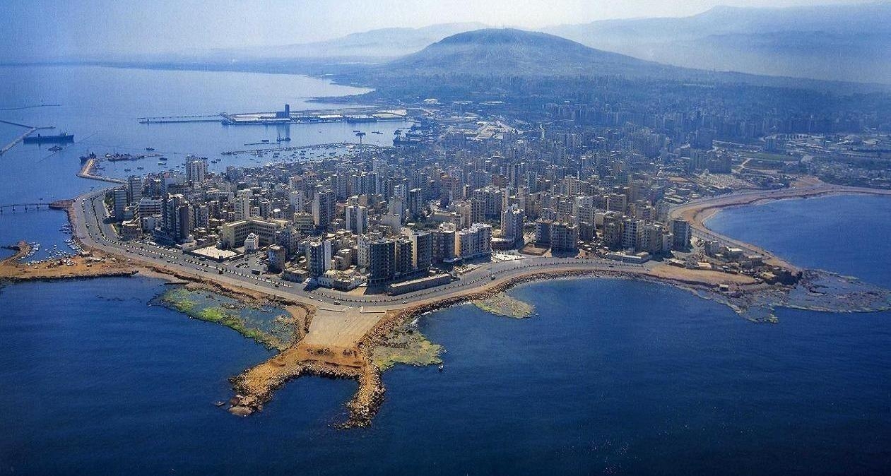 Beirut, Hauptstadt Libanon, urbane Landschaft, Mittelmeer, 1270x680 HD Desktop