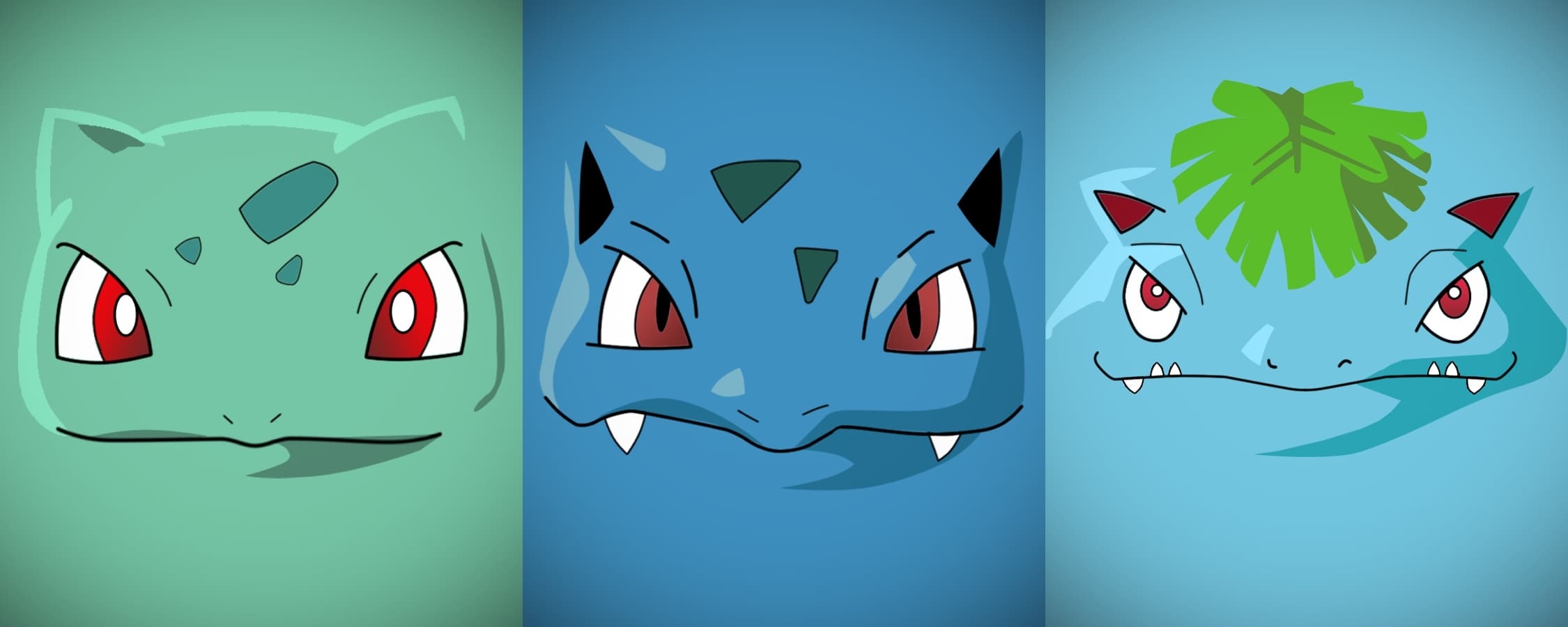 Venusaur, Wallpaper, Ivysaur, Gaming, Pokemon, 2250x900 Dual Screen Desktop