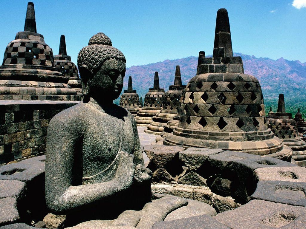 Erstaunlicher Borobudur Tempel, Indonesien, Ort, Hintergrund, Bild, 1030x770 HD Desktop