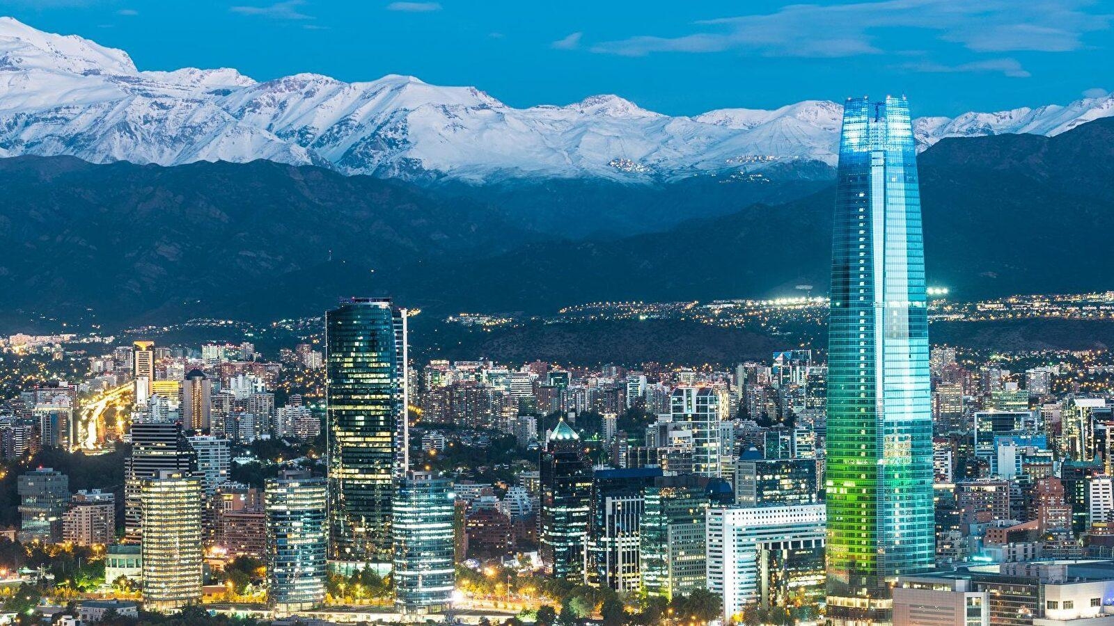 Santiago Chile, 1600x900, Südamerika, Stadtbild, Anden, 1600x900 HD Desktop