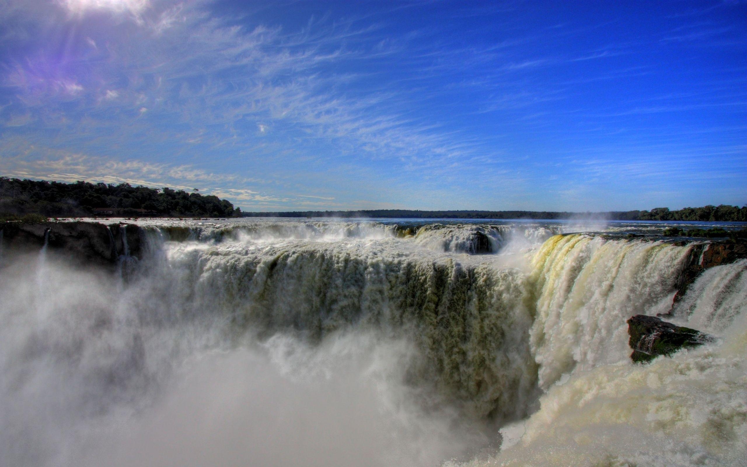 Iguazú, HD, Wasserfälle, Natur, Wunder, 2560x1600 HD Desktop