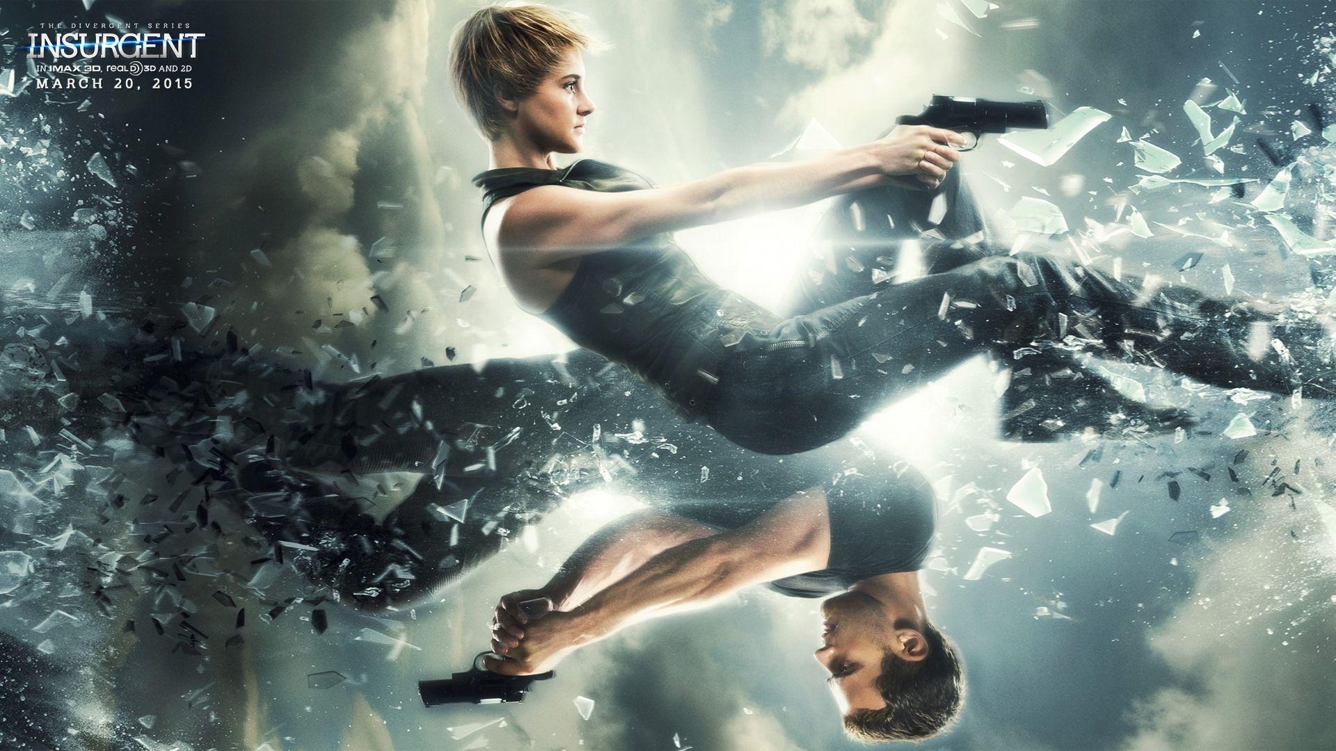 Insurgent, Vier, Hintergrund, Tris, Film, 1920x1080 Full HD Desktop