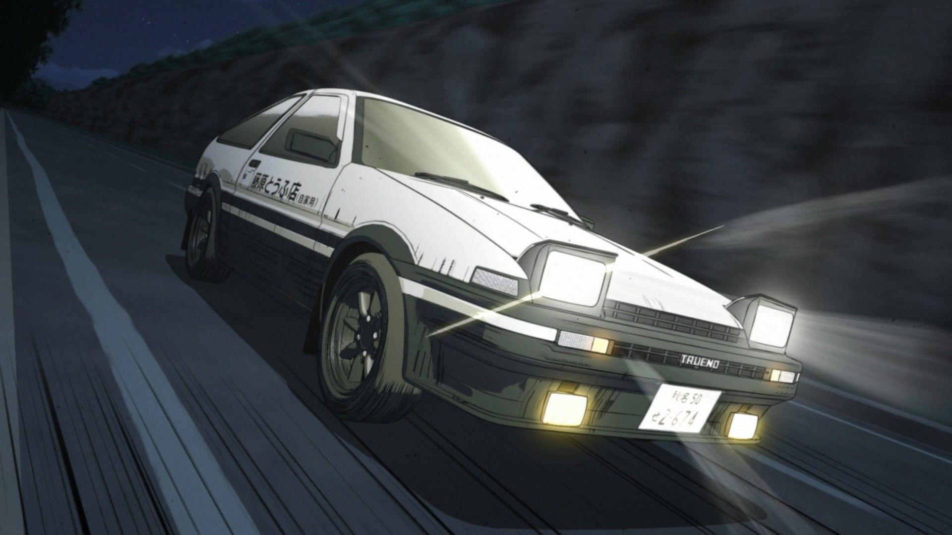 Initial D, Anime, Autos, Rennen, Serie, 1920x1080 Full HD Desktop