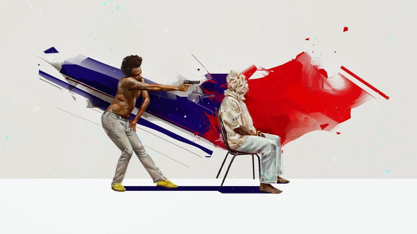 Childish Gambino, This Is America, HQ, Musik, Video, 1400x790 HD Desktop