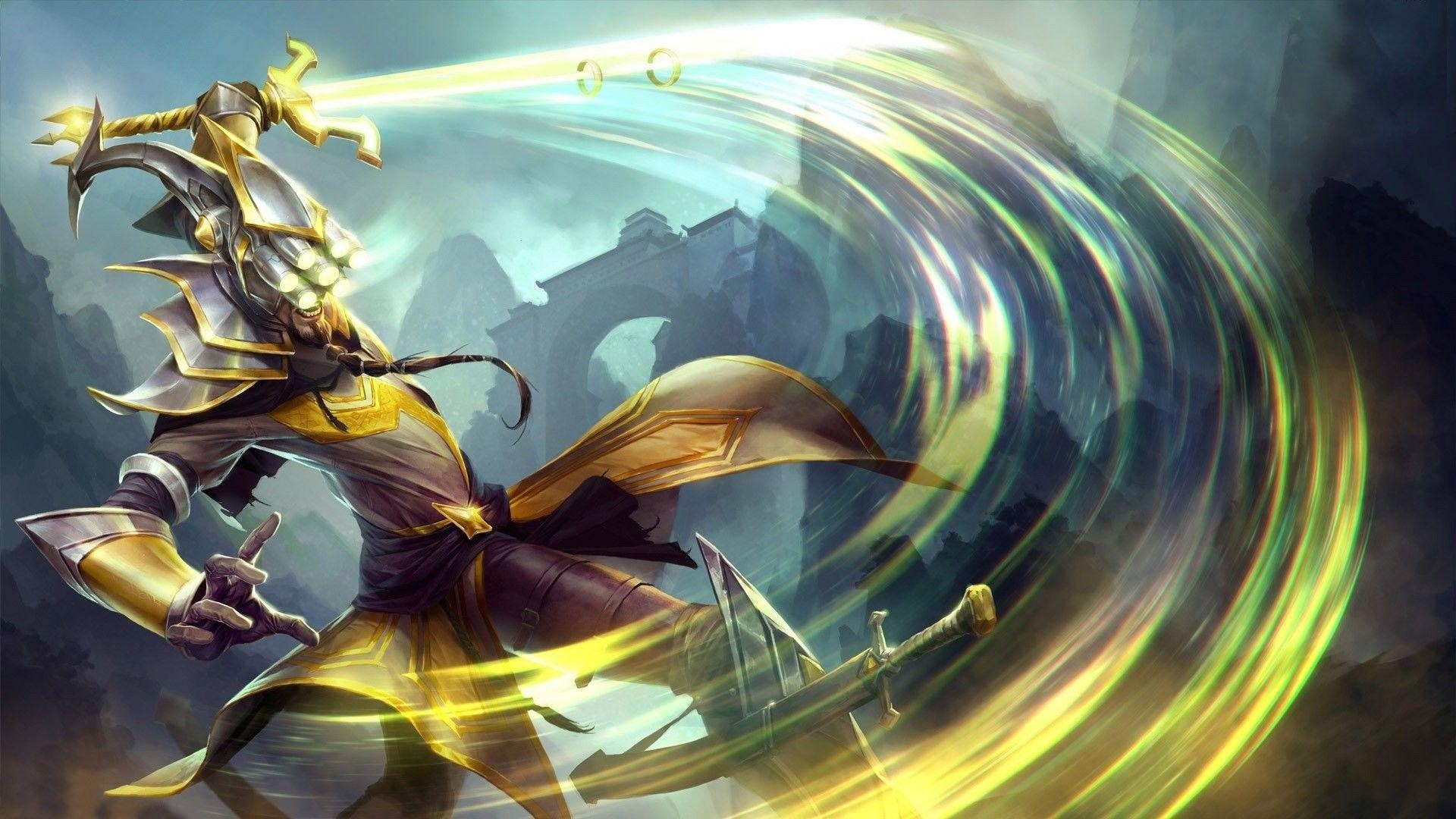 Master Yi, Spiele, Hintergrund, Charakter, Bild, 1920x1080 Full HD Desktop