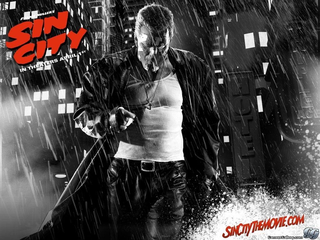 Marv, Sin City, Hintergrund, Comic, Filme, 1030x770 HD Desktop