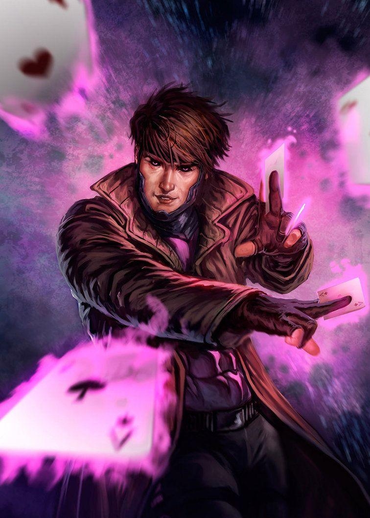 Gambit, X-Men, Hintergrund, Marvel, Comics, 760x1060 HD Handy