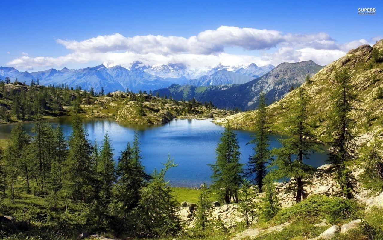 Lago Bianco, Schweiz, Landschaft, Fotografie, Natur, 1280x810 HD Desktop