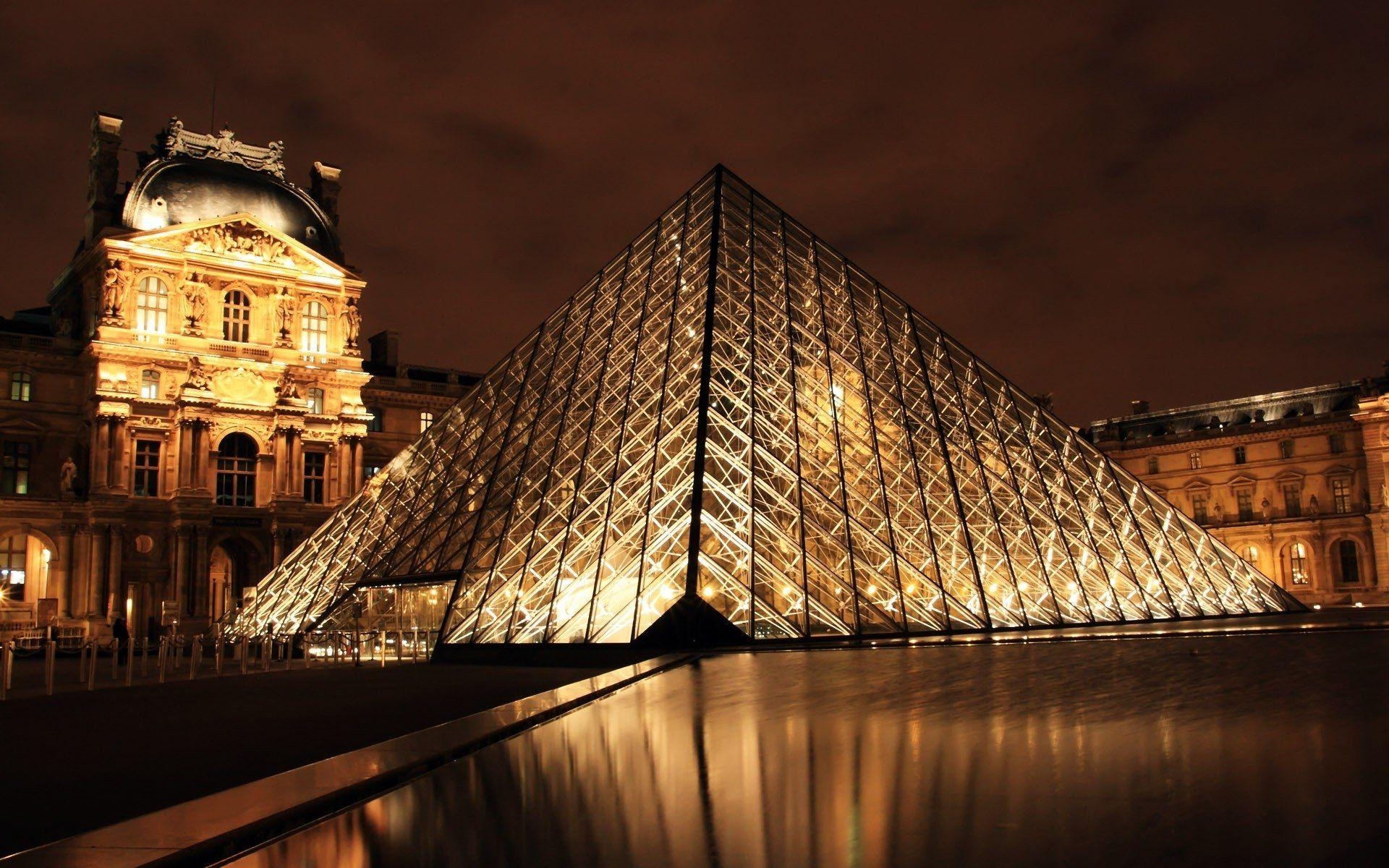 Louvre, Paris, HD, Hintergrund, Kunst, 1920x1200 HD Desktop