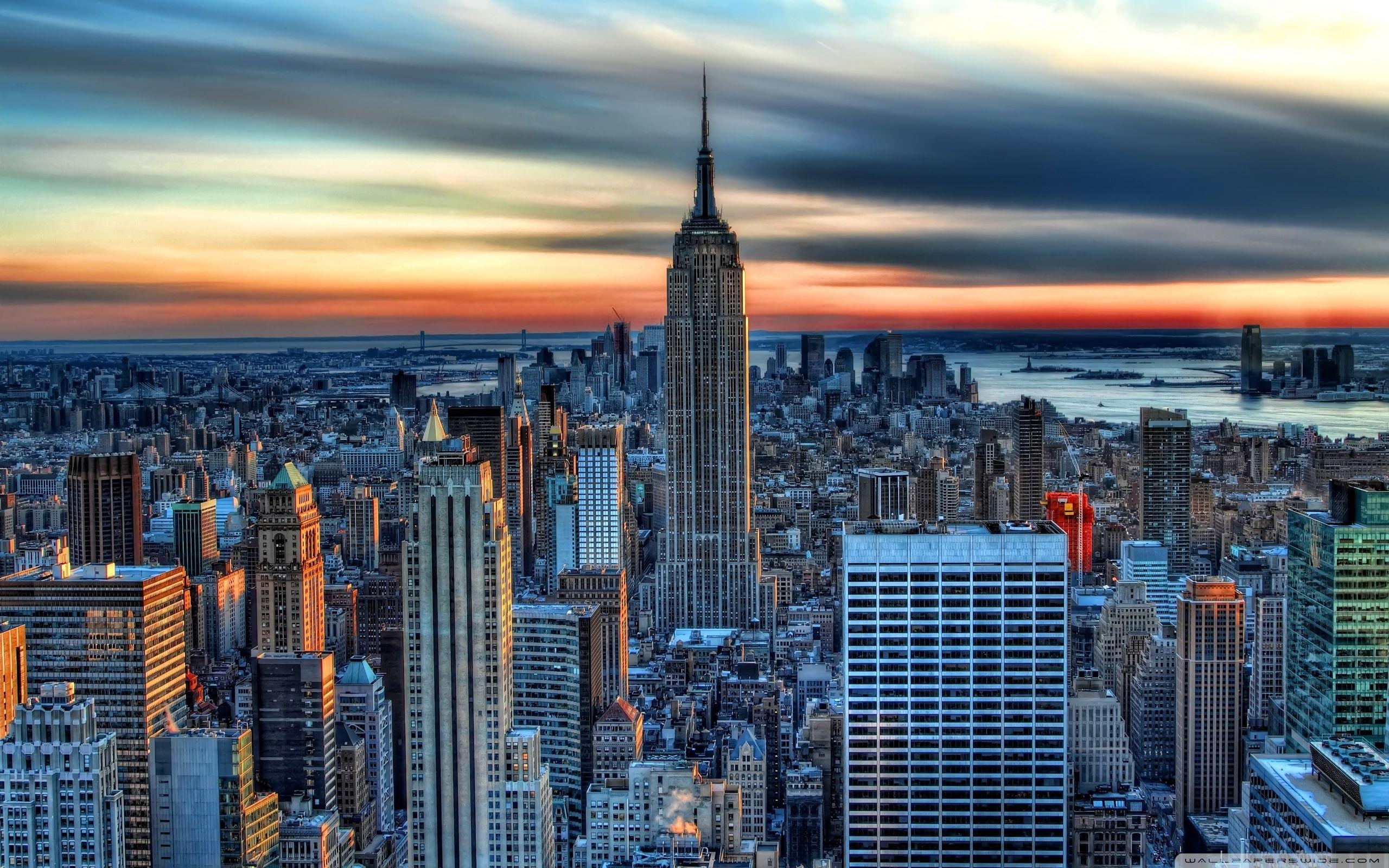 Empire State Building, Reisen, x1600, New York, USA, 2560x1600 HD Desktop