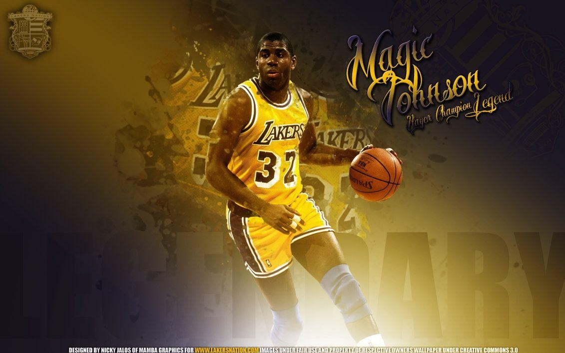 Magic Johnson, NBA, Basketball, Lakers, Legendär, 1140x710 HD Desktop