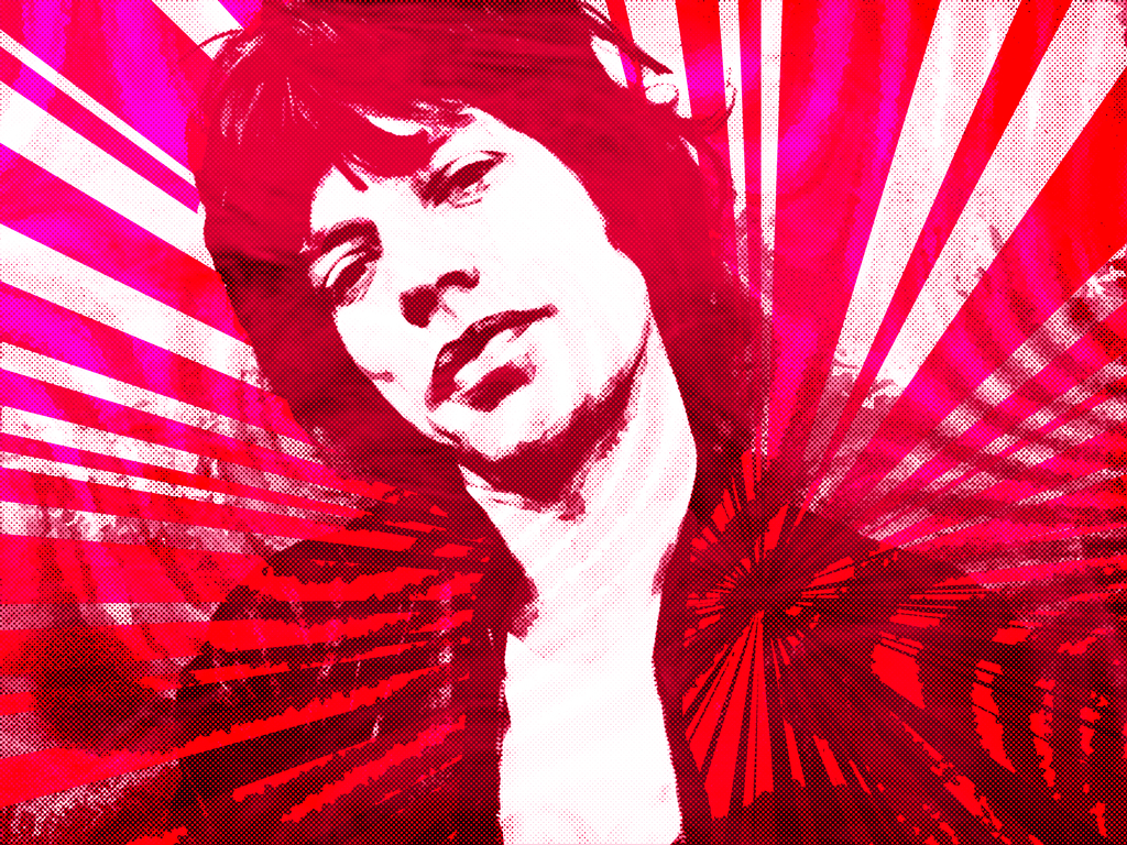 Mick Jagger, Kunst, Musik, Rockstar, Ausdruck, 1030x770 HD Desktop