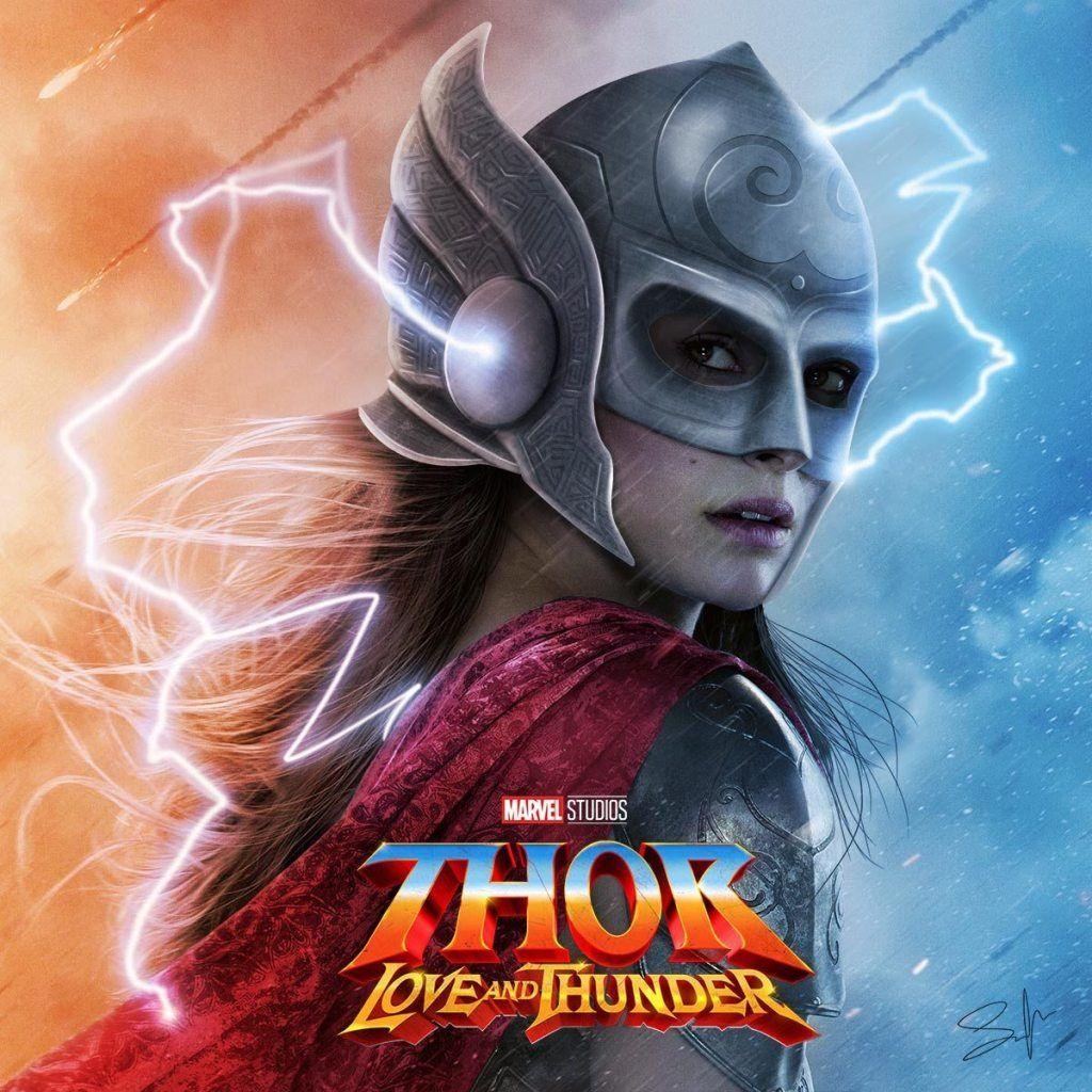 Natalie Portman, Thor, Love and Thunder, Aussehen, Film, 1030x1030 HD Handy