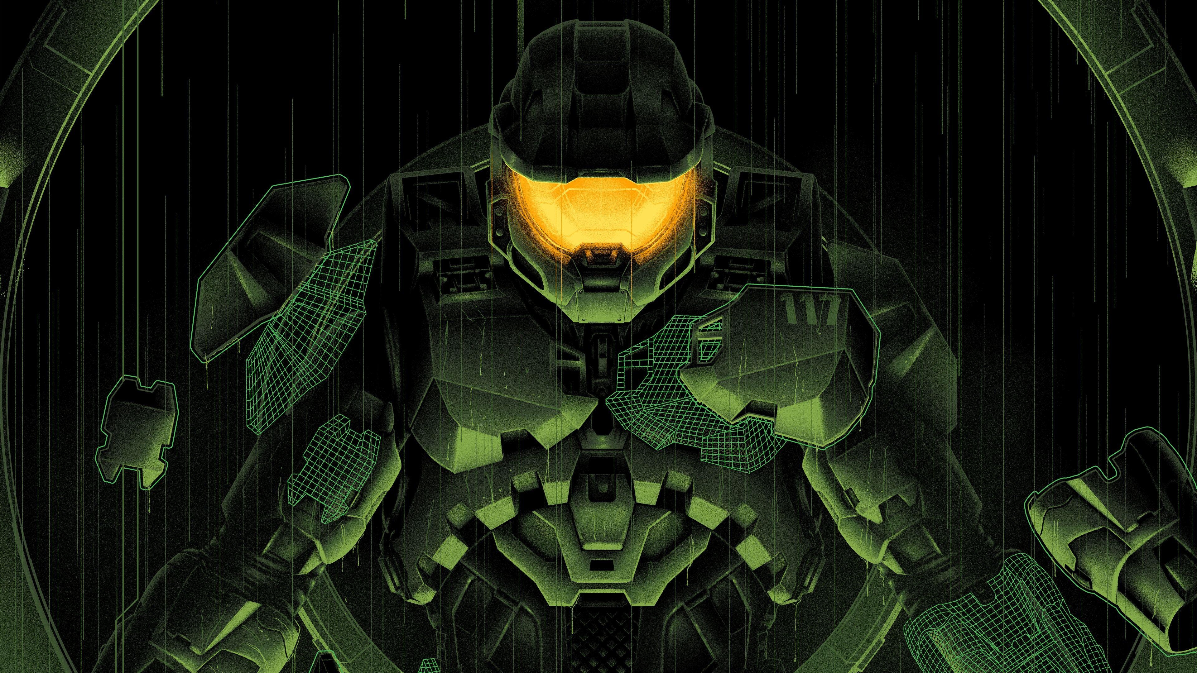 Master Chief, Halo Infinite, 4K Artwork, Gaming, Xbox, 3840x2160 4K Desktop