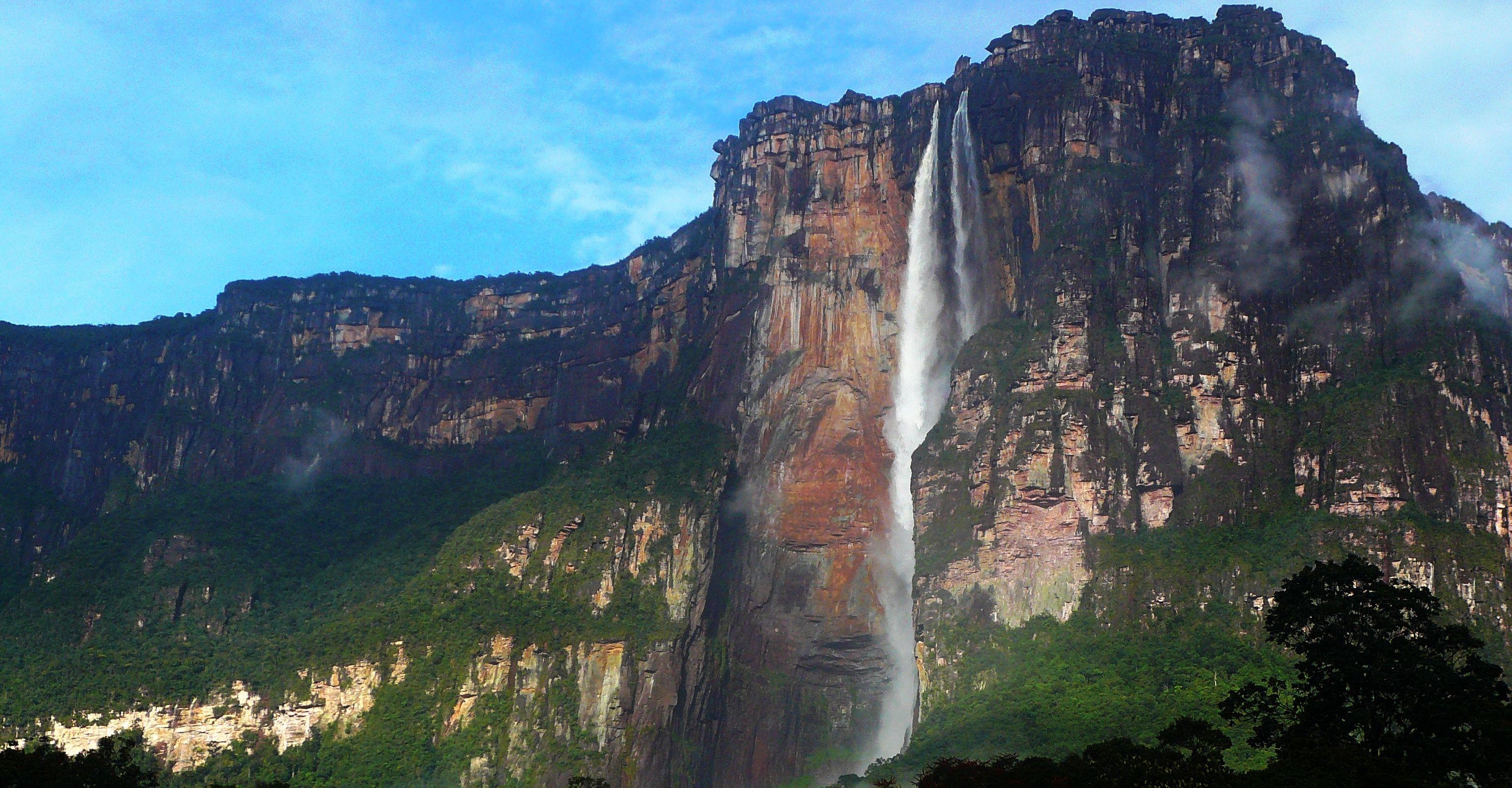 Salto Ángel, Venezuela, Reisen, Wasserfall, Natur, 3080x1610 HD Desktop