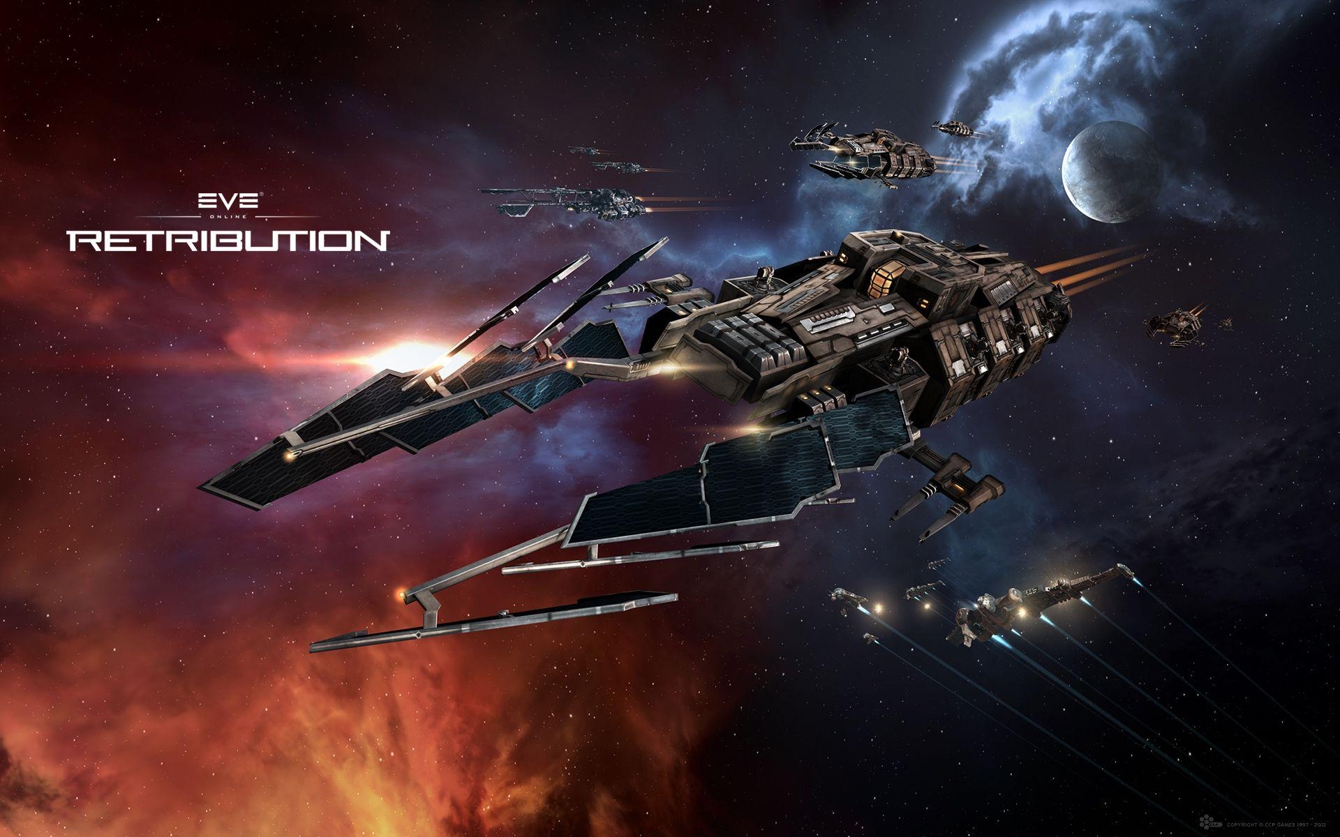 Eve Online, Retribution, Spieler, Gaming, Hintergrund, 1920x1200 HD Desktop